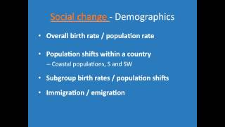 Sociology Ch 3 Part 7  Sources of Social Changemp4 [upl. by Onavlis171]