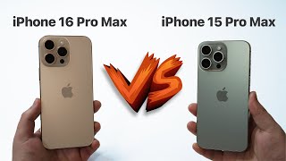 iPhone 16 Pro Max VS iPhone 15 Pro Max  Launch [upl. by Ecnerrot]