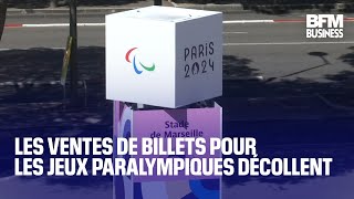 Les ventes de billets pour les Jeux paralympiques décollent [upl. by Phil]