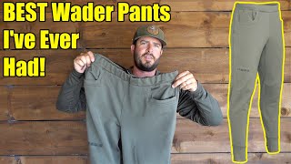 BEST Wader Pants Ive Ever Had  Kuiu StrongFleece 290 Layering Pant [upl. by Haff]