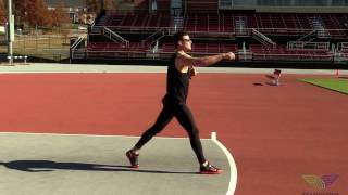 HOW TO THROW JAVELIN  Short Approach Throw [upl. by Scharff119]