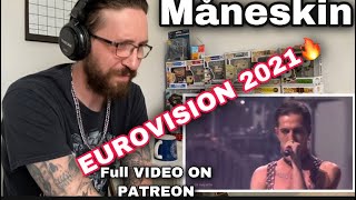 METALHEAD REACTS Måneskin  EUROVISION 2021 ZITTI E BUONI [upl. by Cnahc]