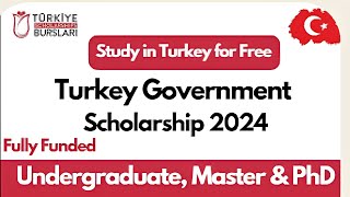 How to check Turkey Burslari Scholarship Application Status [upl. by Linehan]