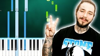 Post Malone  Take What You Want feat Ozzy Osbourne amp Travis Scott Piano Tutorial By MUSICHELP [upl. by Eramal]