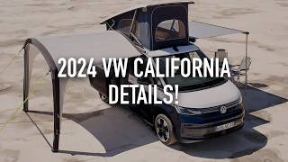 New 2024 VW California Details [upl. by Jarret]