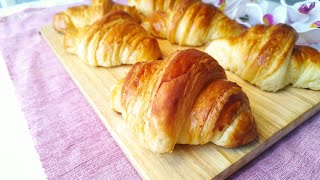 how to bake croissantshomemade croissants [upl. by Jobi]