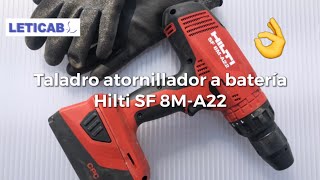 👍🔝TALADRO ATORNILLADOR HILTI SF 8M A22 [upl. by Tyrone]