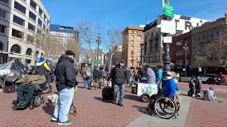 4K TENDERLOIN San Francisco California March 2023 [upl. by Mathur]