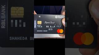 Bajaj RBL Super Credit Card Unboxing  RBL SUPER CARD BAJAJ FINSERV  RBL BANK CREDIT CARD [upl. by Melly]