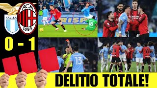 DELIRIO TOTALE 🟥 🟥 🟥 LAZIO  MILAN 01  LIVE REACTION [upl. by Ishii]