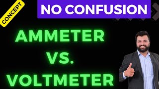 Ammeter amp VoltmeterAll Concepts NB sir [upl. by Aniratac]