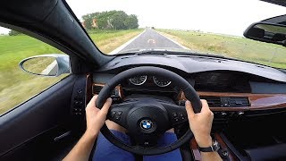 6Speed Manual BMW M5 E60 POV Test Drive amp Soundcheck [upl. by Eehc40]