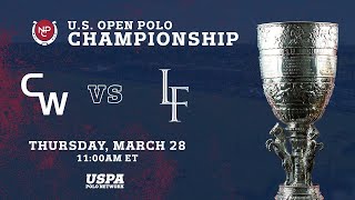 2024 US Open Polo Championship Clearwater vs La Fe [upl. by Ley]