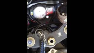 2006 gsxr 600 hot start [upl. by Akiem387]