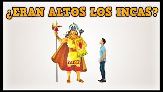 ¿ERAN ALTOS LOS INCAS  Historia del Perú [upl. by Yakcm921]