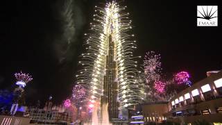 Official Burj Khalifa Downtown Dubai 2014 New Years Eve Highlights Video [upl. by Nottnerb]