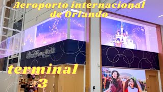 🌼Terminal novo do aeroporto de Orlando  Loja incrível da Universal no aeroporto 2023  Terminal C [upl. by Ennaus]