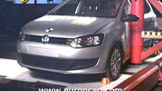 Euro NCAP  VW Polo  2009  Crash test [upl. by Icul141]