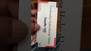 Tab Fexofic 120 mg Fexofenadine Hcl 120 mg [upl. by Geralda]