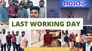 My last working day at moschip after 65years  semiconductor field [upl. by Ahseyd]