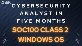 Becoming a Cybersecurity Analyst Part 2  SOC100 Course Series [upl. by Avilys497]