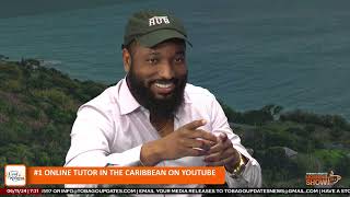 1 Online Tutor in the Caribbean on YouTube  Kerwin Springer Host Natalya Nancis  Tobago Updates [upl. by Carolus135]