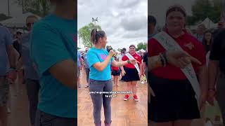 LA Danser  Moriah Hargrave  CajunZydeco Dance Lessons at Scott Boudin Festival [upl. by Enohs]