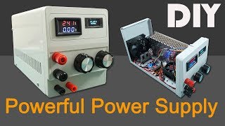 How To Make 1224V  09A Power Supply Variable Voltage Current DIY Laboratory Adjustable PS 120W [upl. by Madaras]