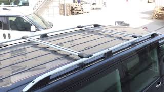 How To Fix T5 and T6 Roof Rails and Roof Bars  Omtec Auto Accessories [upl. by Rojas]