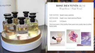 Full Review Louis Vuitton Womens ParfumsPerfume All 7 [upl. by Aronson]