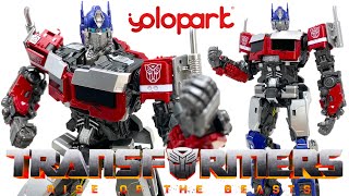 Transformers Rise Of The Beasts OPTIMUS PRIME Yolopark Model Kit Review [upl. by Ajad]