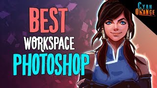 Photoshop BEST Workspace  How to Start in Digital Art  Tutorial  Part 2 [upl. by Anes24]