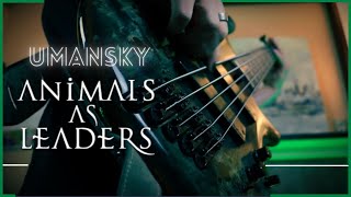 Gordian NaughtAnimals as Leaders Bass Cover Screen Tabs [upl. by Relyhs196]