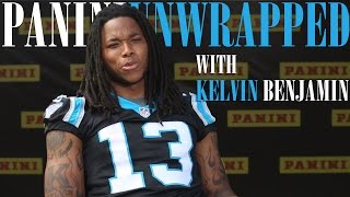 The Panini America Interview Carolina Panthers WR Kelvin Benjamin [upl. by Naillimixam]