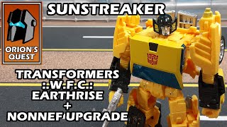 Transformers War For Cybertron Earthrise  Sunstreaker amp Nonnef upgrade kit Review  Orions Quest [upl. by Rosamond]