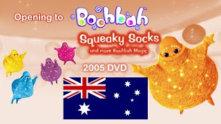 HD Opening to Boohbah  Squeaky Socks and more Boohbah Magic 2005 DVD Australia [upl. by Lleinnad628]