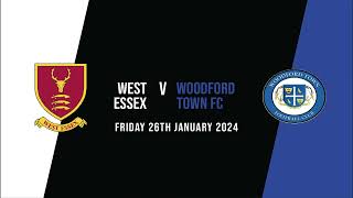 West Essex 12 Woodford Town  Essex Senior League  26124  Att 92 [upl. by Adiehsar]