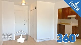 Logement à louer  AhuntsicCartierville 4 ½  750 BonsLocatairescom VIDEO 360° [upl. by Suryc]