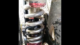 Triumph Tiger 900  Hyperpro suspension Part 1 [upl. by Wenoa]