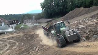 Terrassement Fendt HD [upl. by Eastlake]