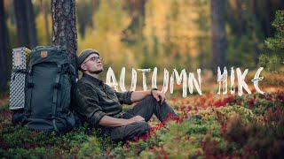 A VISUAL SHORT FILM  300km autumn hike in Estonia [upl. by Whelan]