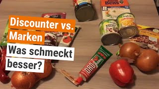 Discounter vs Marken Lohnt sich günstig kochen  Orange by Handelsblatt [upl. by Afital]