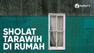 Shalat Tarawih Di Rumah  Poster Dakwah [upl. by Moritz283]