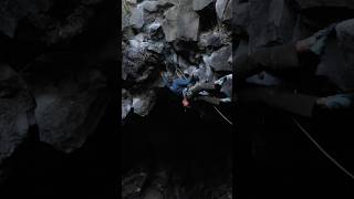 The hardest sequence of ‘Quarter Horse’ 7a in Ettringen rockclimbing crux shorts climbing cave [upl. by Aniloj]