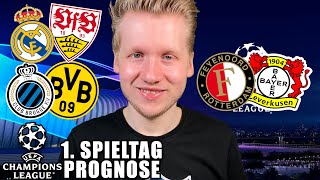 Champions League Tipps  1 Spieltag Vorschau amp Prognose  Saison 20242025 [upl. by Ursel]