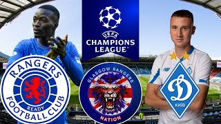 Rangers vs Dynamo Kiev Live Watch Along [upl. by Robbins951]