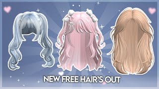 HURRY BRAND NEW FREE LIMITED HAIRS AND ITEMS JUST RELEASED IN ROBLOX 😍🥰 [upl. by Spalla]