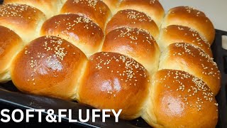 Make bread rolls this way youll never stop eating them😋 [upl. by Lerim]