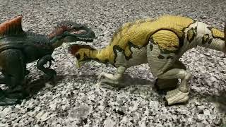 Corythosaurus VS Concavenator follow up to I attempted stop motion [upl. by Hollingsworth]