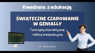 Świąteczna matematyczna tablica manipulacyjna w Genially [upl. by Loralyn240]